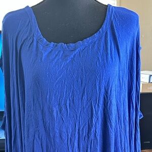 Long Blue Top One Size Fits All